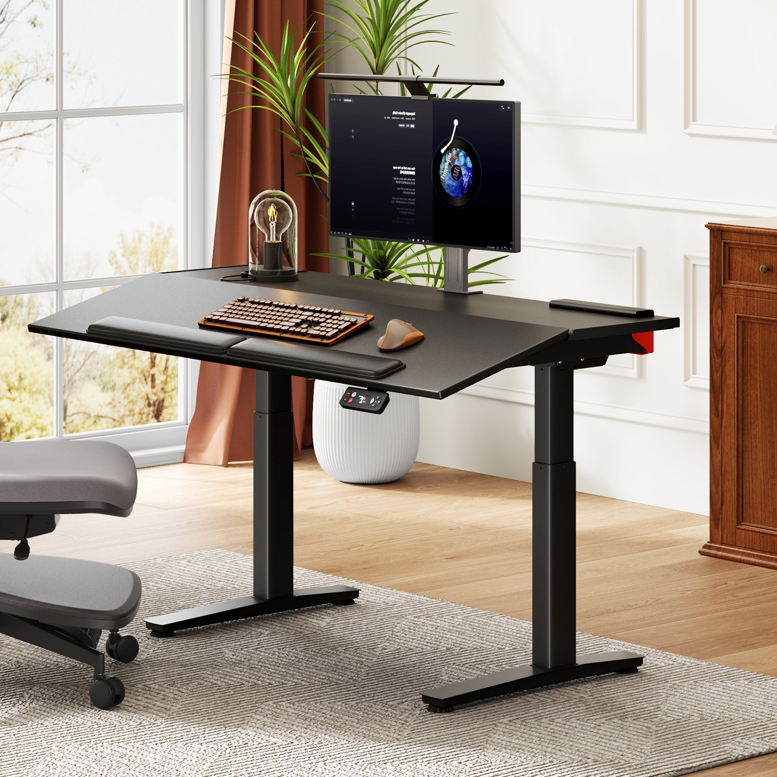 RESTLESS Standing Desk Chair - 6 Posture Modes