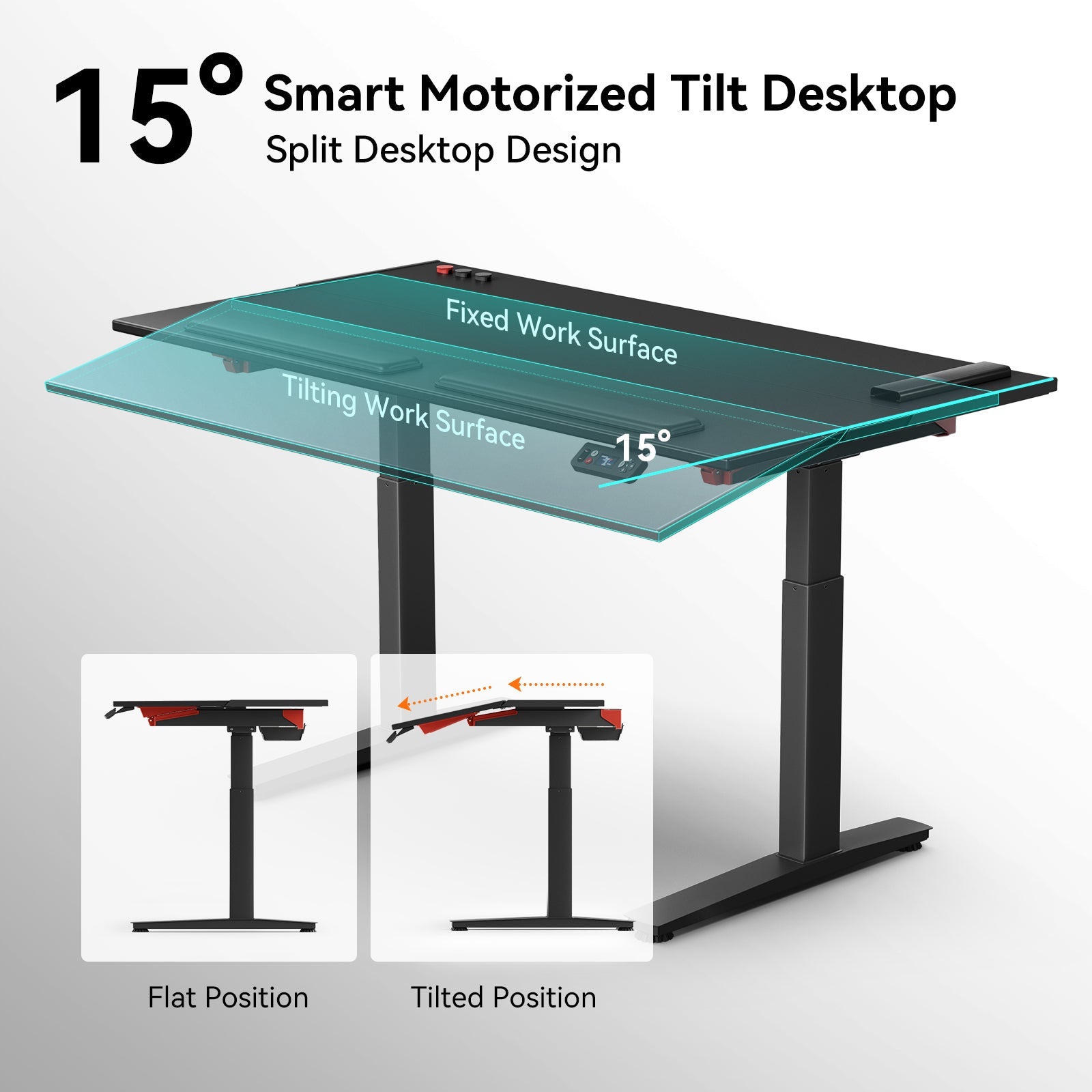 RESTLESS Standing Desk Chair - 6 Posture Modes