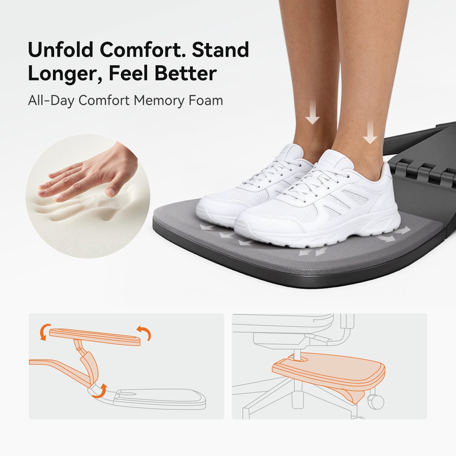 RESTLESS Standing Mate - Ergonomic Desk Chair